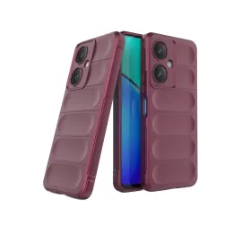 Newface Vivo Y27 Kılıf Optimum Silikon - Bordo