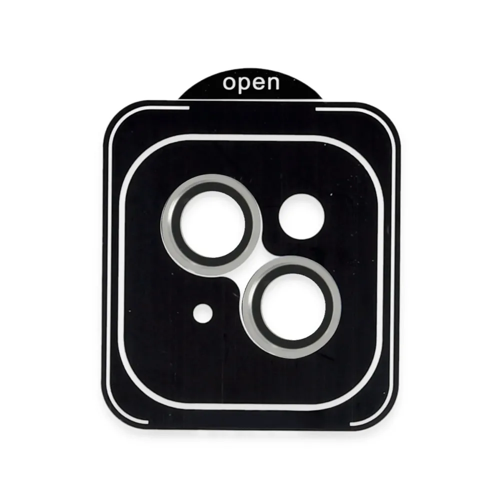 Joko Apple iPhone 13 PVD Metal Kamera Lens - Gümüş