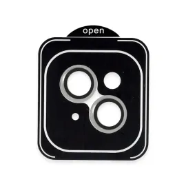 Joko Apple iPhone 13 PVD Metal Kamera Lens - Gümüş..