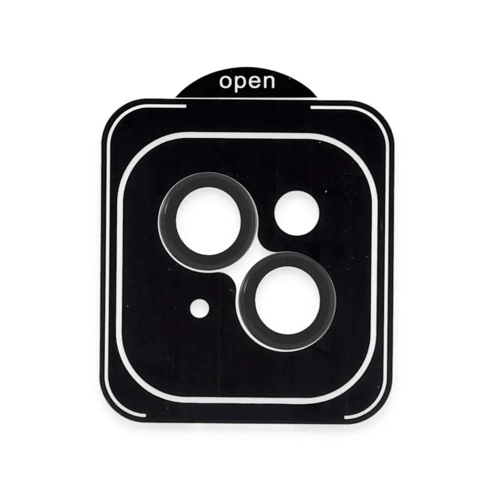 Joko Apple iPhone 13 PVD Metal Kamera Lens - Siyah