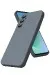 Newface Samsung Galaxy A17 5G Nano Içi Kadife Silikon - Gri