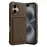Newface Apple Iphone 17 Kelvin Kartvizitli Silikon - Kahverengi