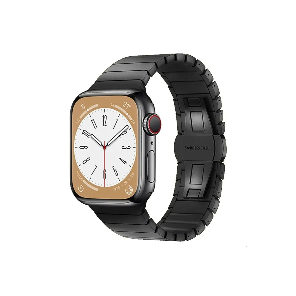 Newface Apple Watch 42Mm Kr416 Huks Kordon - Siyah