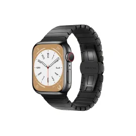 Newface Apple Watch 42mm KR416 Huks Kordon - Siyah
