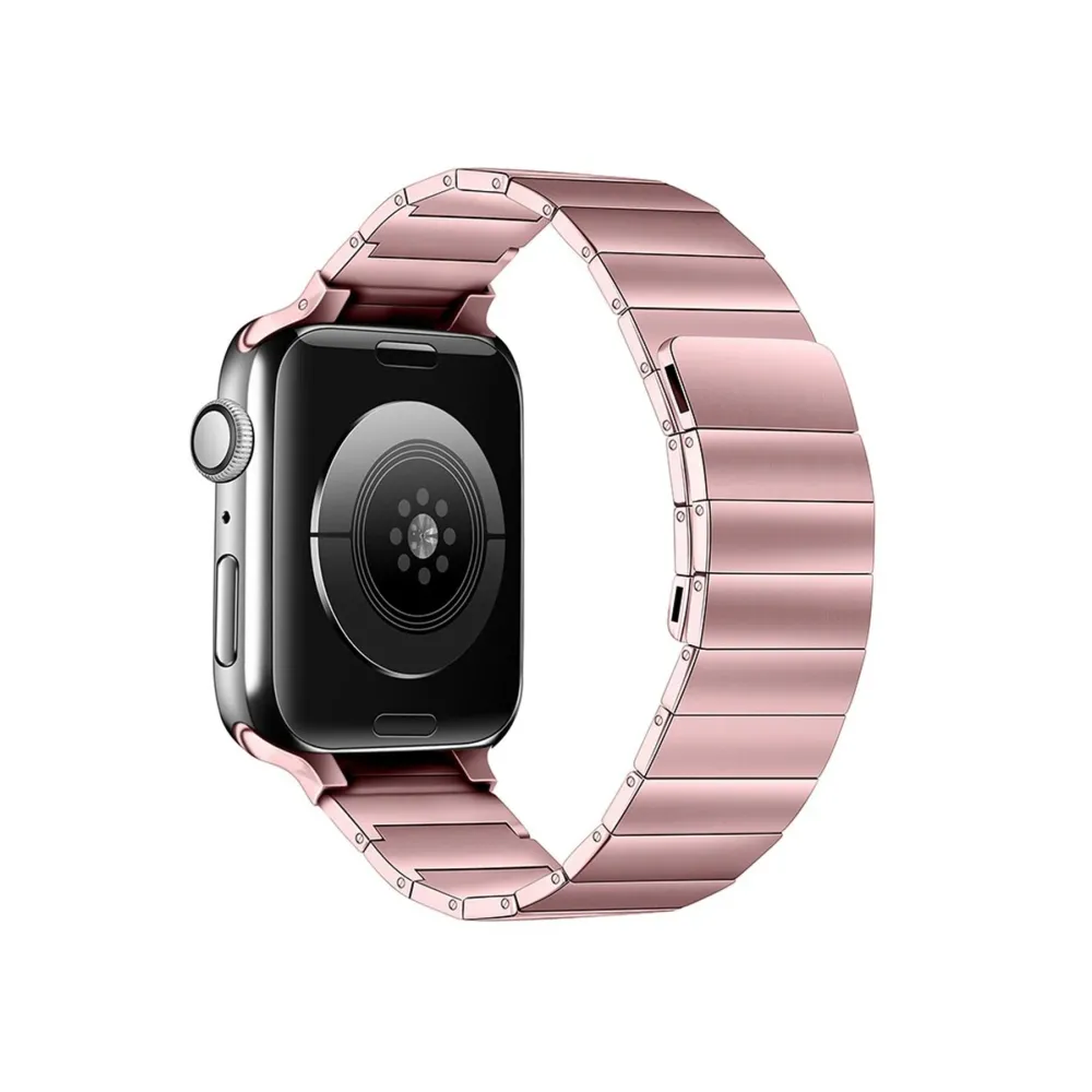 Newface Apple Watch 42mm KR404 Huks Kordon - Rose Gold