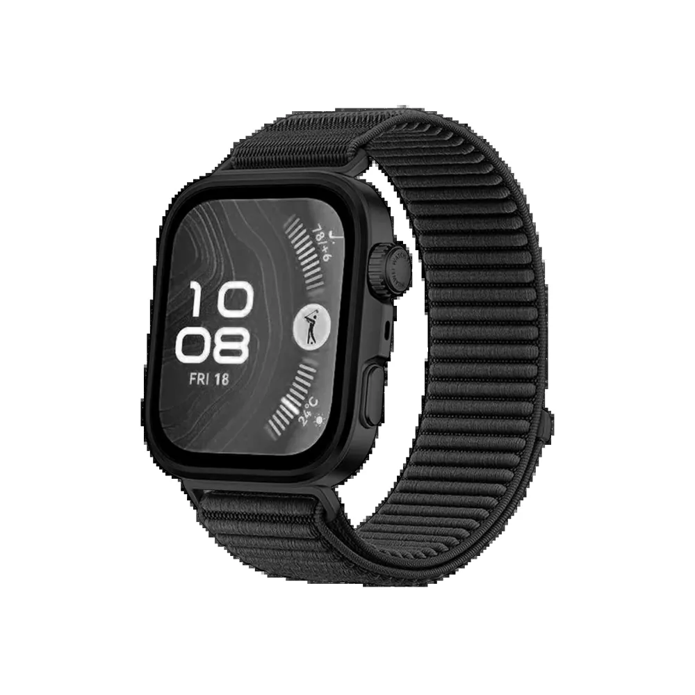 Newface Huawei Fit 4 Braid Kordon - Siyah