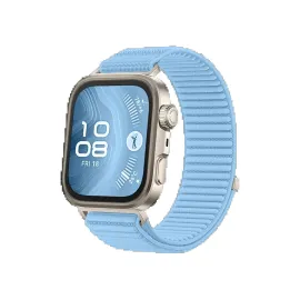 Newface Huawei Fit 4 Braid Kordon - Açık Mavi