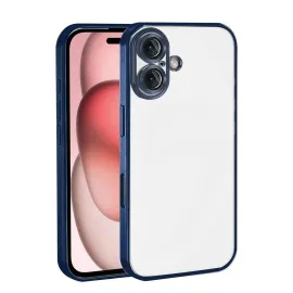 Newface Apple Iphone 17 Razer Lensli Silikon - Lacivert