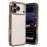 Newface Apple Iphone 17 Pro Razer Lensli Silikon - Çöl Titanyum