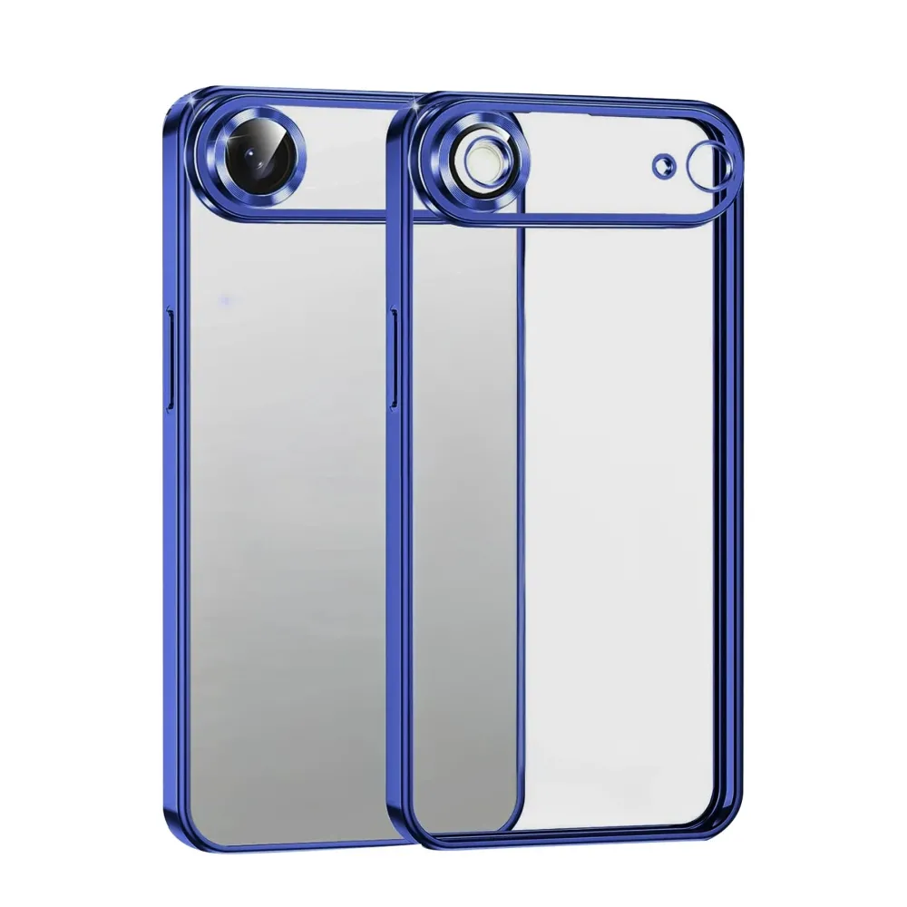 Newface Apple Iphone 17 Air Razer Lensli Silikon - Lacivert