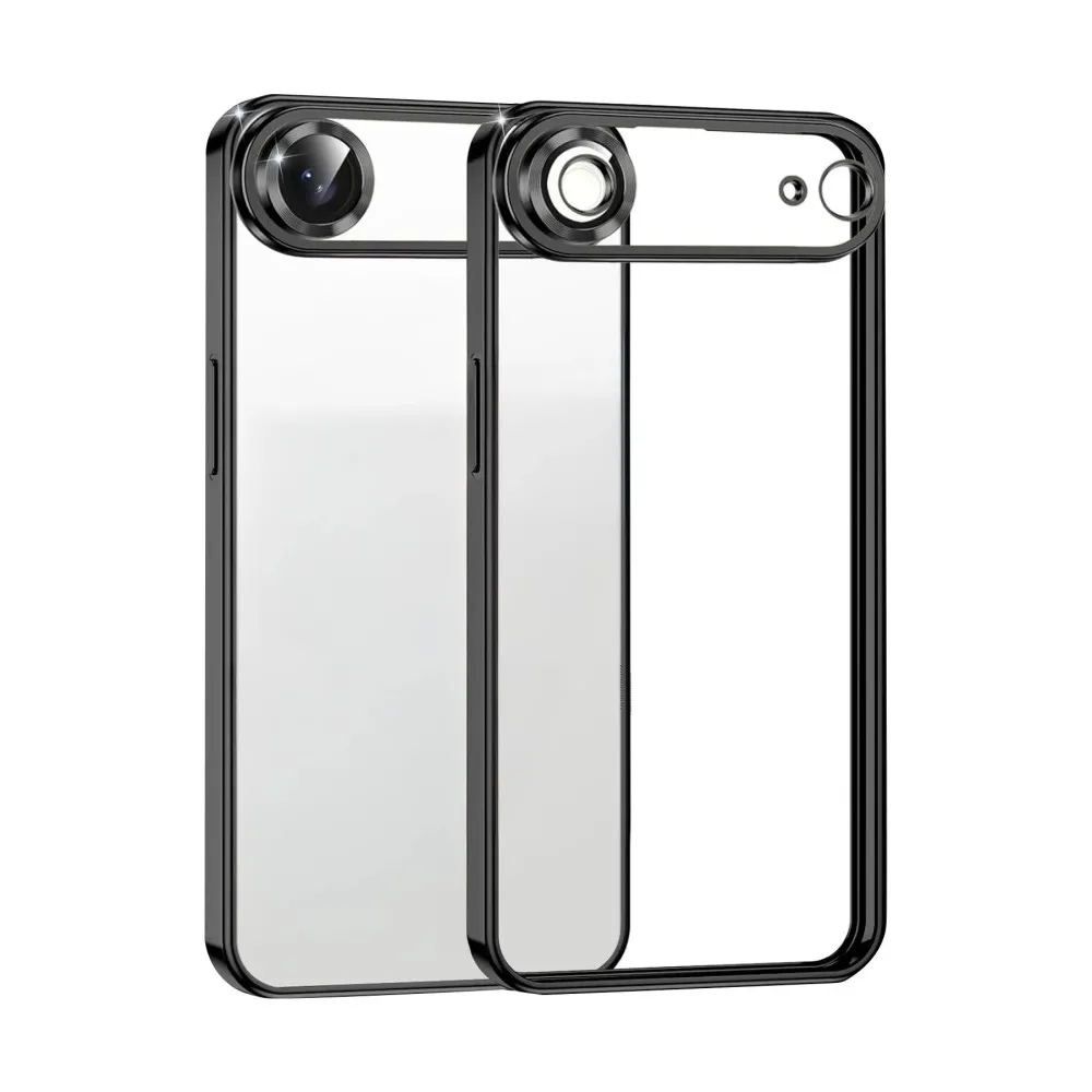 Newface Apple Iphone 17 Air Razer Lensli Silikon - Siyah