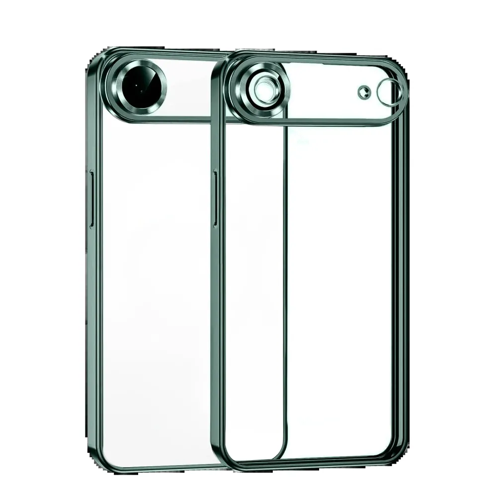 Newface Apple Iphone 17 Air Razer Lensli Silikon - Yeşil