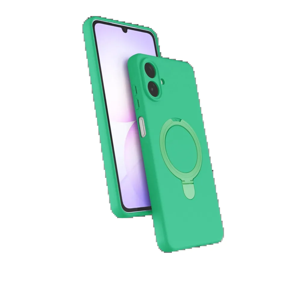 Newface Samsung Galaxy A07 4G Regal Magsafe Standlı Kapak - Yeşil