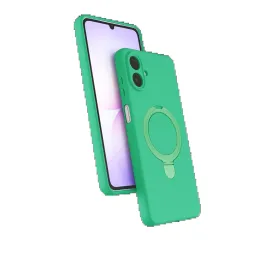 Newface Samsung Galaxy A07 4G Regal Magsafe Standlı Kapak - Yeşil