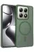 Joko Xiaomi Mi 14T Pro Jota Magsafe Kapak - Koyu Yeşil