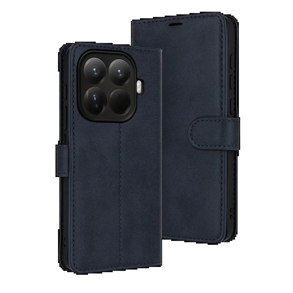 Newface Xiaomi Mi 15T Pro Trend S Plus Kapaklı Kılıf - Lacivert