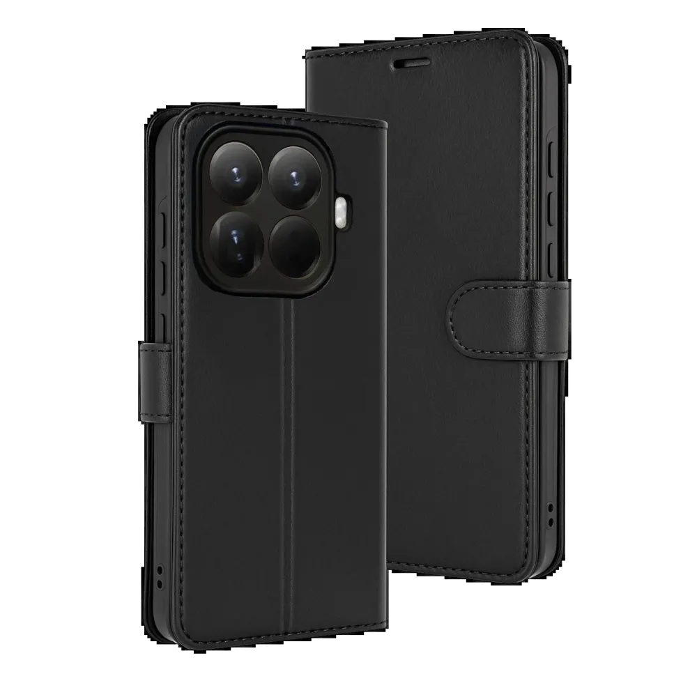 Newface Xiaomi Mi 15T Pro Trend S Plus Kapaklı Kılıf - Siyah