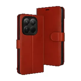 Newface Xiaomi Mi 15T Trend S Plus Kapaklı Kılıf - Kırmızı