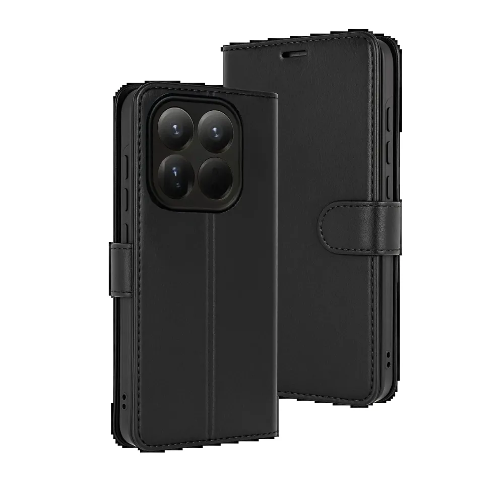 Newface Xiaomi Mi 15T Trend S Plus Kapaklı Kılıf - Siyah