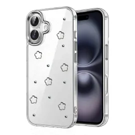 Newface Apple Iphone 16 Plus Fiyonk Desenli Kapak - Desen 2