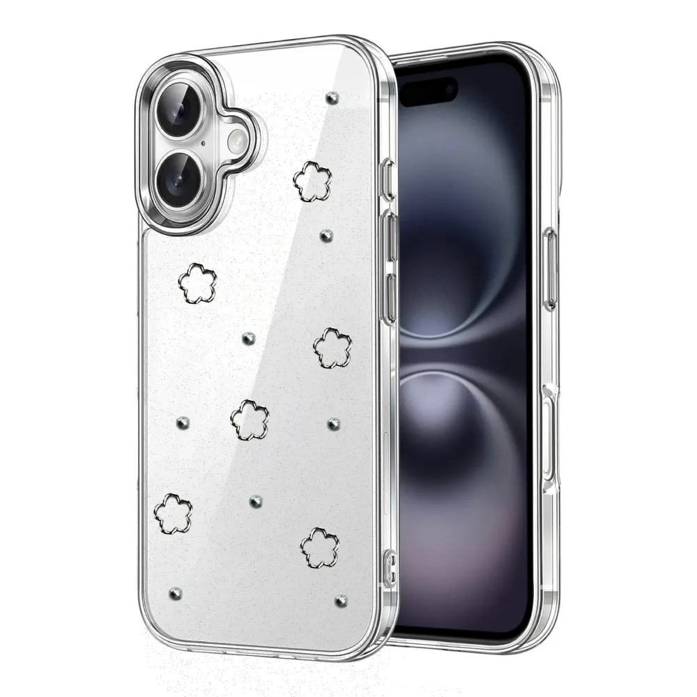 Newface Apple Iphone 16 Fiyonk Desenli Kapak - Desen 2