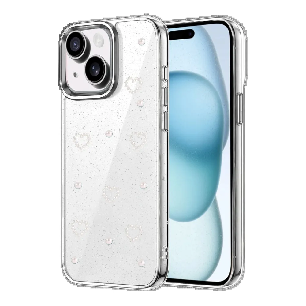 Newface Apple Iphone 15 Plus Fiyonk Desenli Kapak - Desen 10