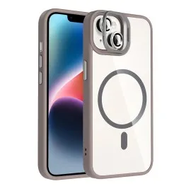 Joko Apple Iphone 13 Remim Lensli Magsafe Standlı Kapak - Titan Gri