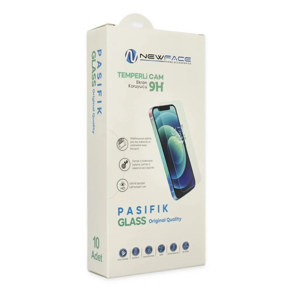 Newface Samsung Galaxy S25 Fe Pasifik Cam Ekran Koruyucu - Şeffaf