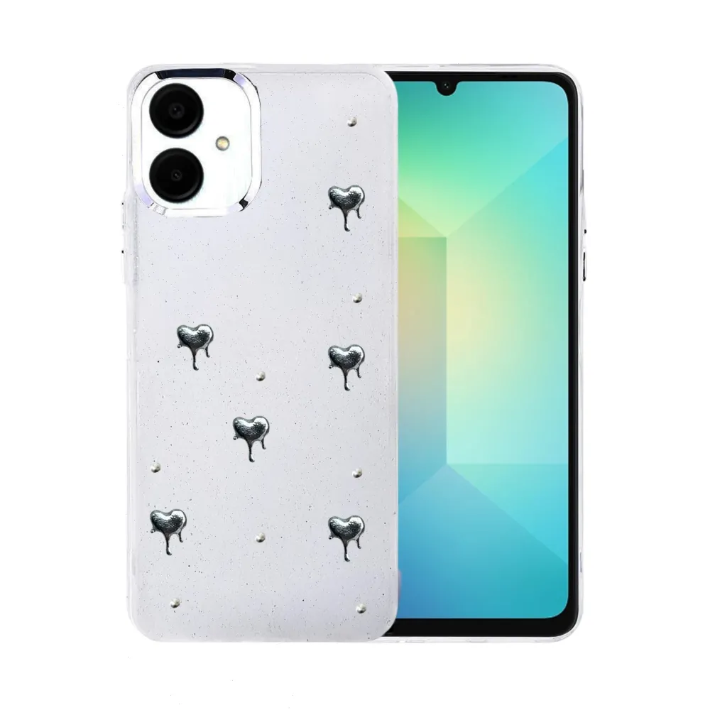 Newface Samsung Galaxy A07 4G Fiyonk Desenli Kapak - Desen 1