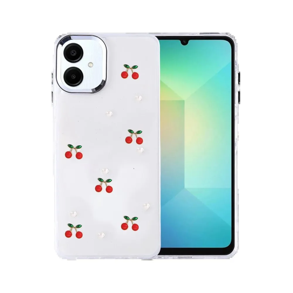 Newface Samsung Galaxy A07 4G Fiyonk Desenli Kapak - Desen 9