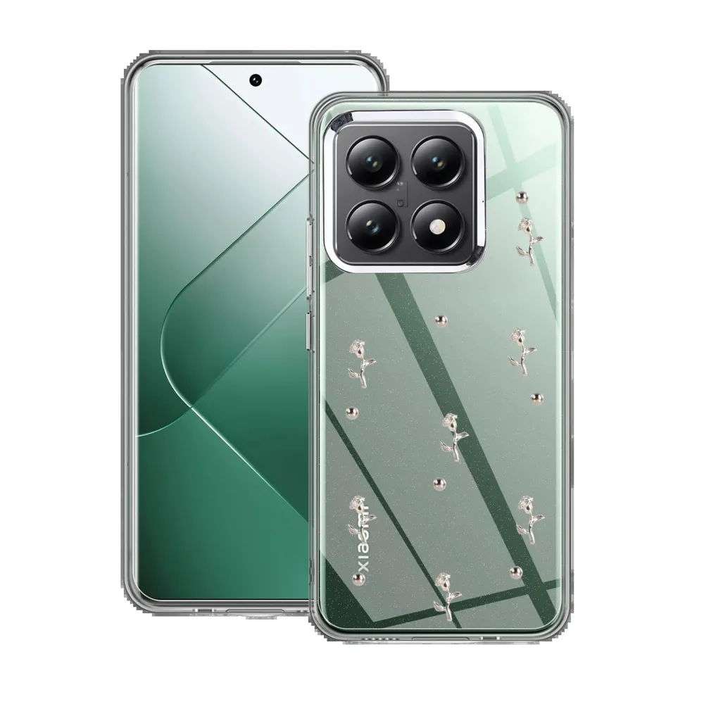 Newface Xiaomi Mi 14T Pro Fiyonk Desenli Kapak - Desen 4