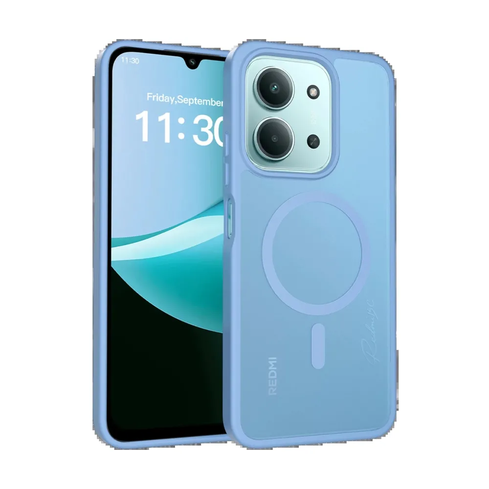 Joko Xiaomi Redmi 15C 4G Jota Magsafe Kapak - Açık Mavi