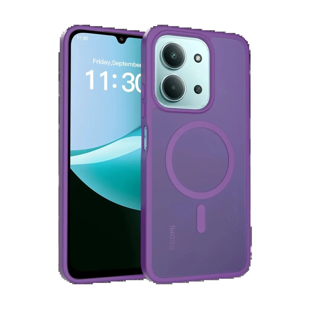 Joko Xiaomi Redmi 15C 4G Jota Magsafe Kapak - Derin Mor