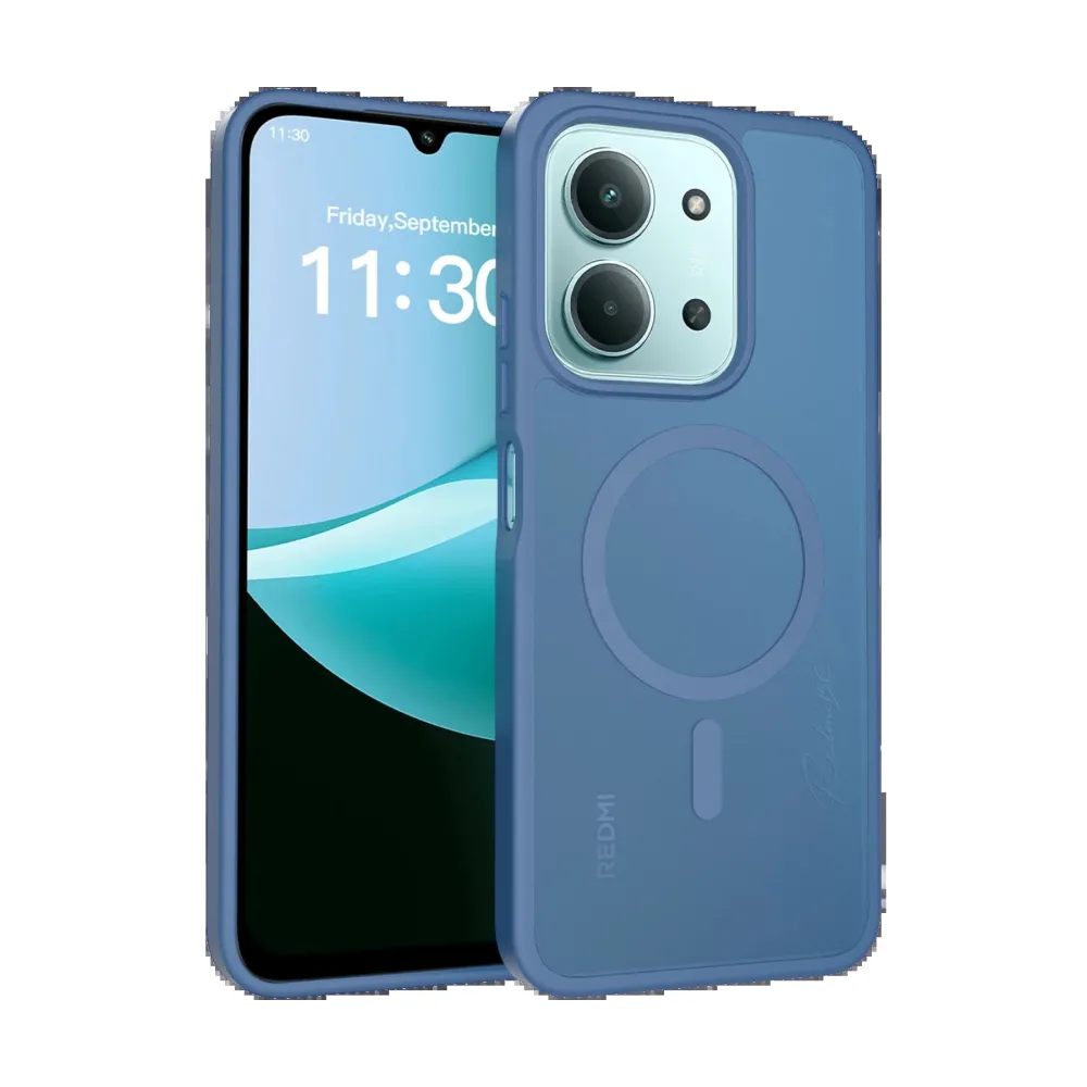 Joko Xiaomi Redmi 15C 4G Jota Magsafe Kapak - Lacivert