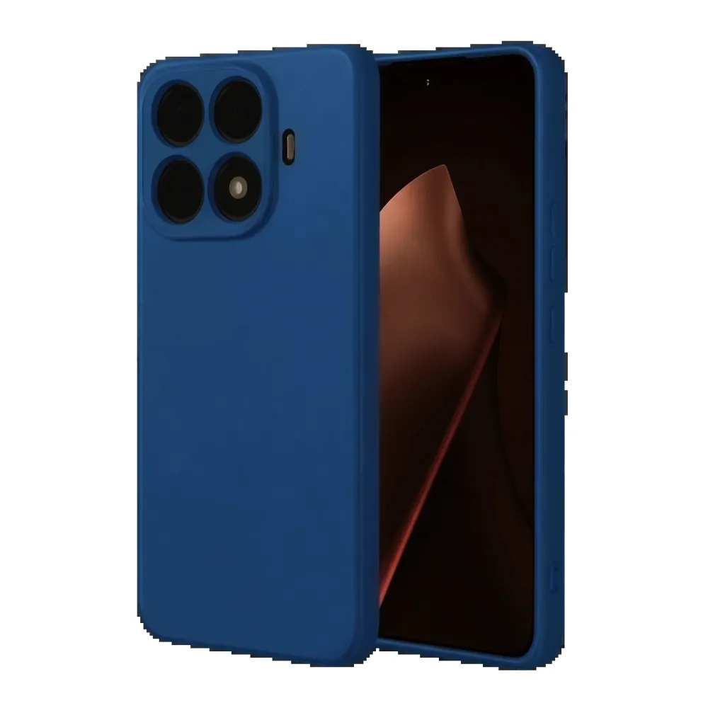 Newface Xiaomi Mi 15T Pro Nano Içi Kadife Silikon - Lacivert