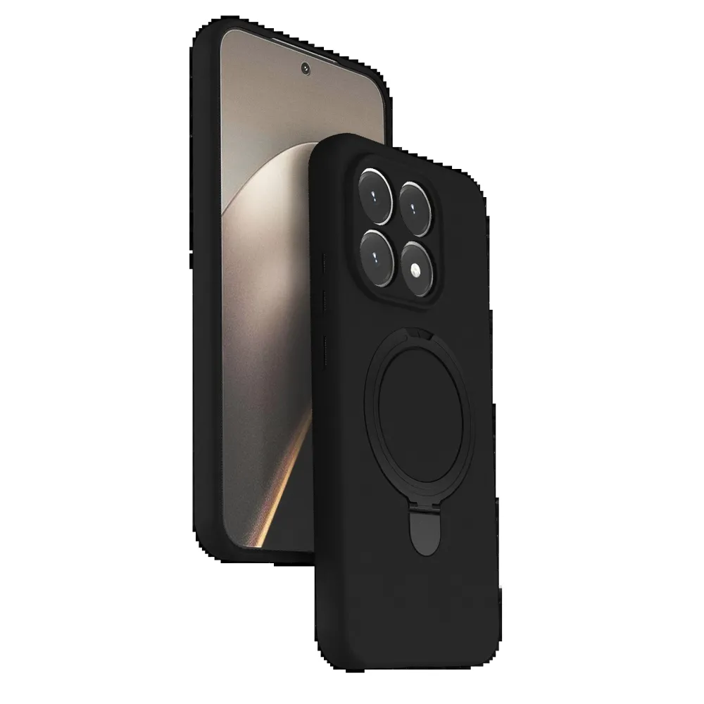 Newface Xiaomi Mi 15T Regal Magsafe Standlı Kapak - Siyah