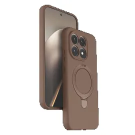 Newface Xiaomi Mi 15T Regal Magsafe Standlı Kapak - Çöl Titanyum