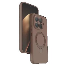 Newface Xiaomi Mi 15T Pro Regal Magsafe Standlı Kapak - Çöl Titanyum