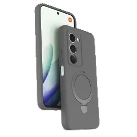 Newface Xiaomi Redmi 15 4G Regal Magsafe Standlı Kapak - Titan Gri
