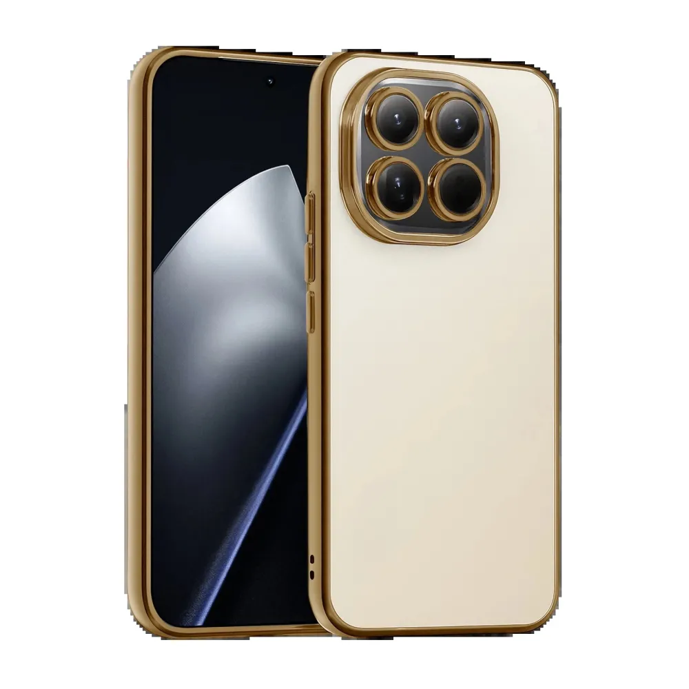 Newface Xiaomi Mi 15 Razer Lensli Silikon - Gold