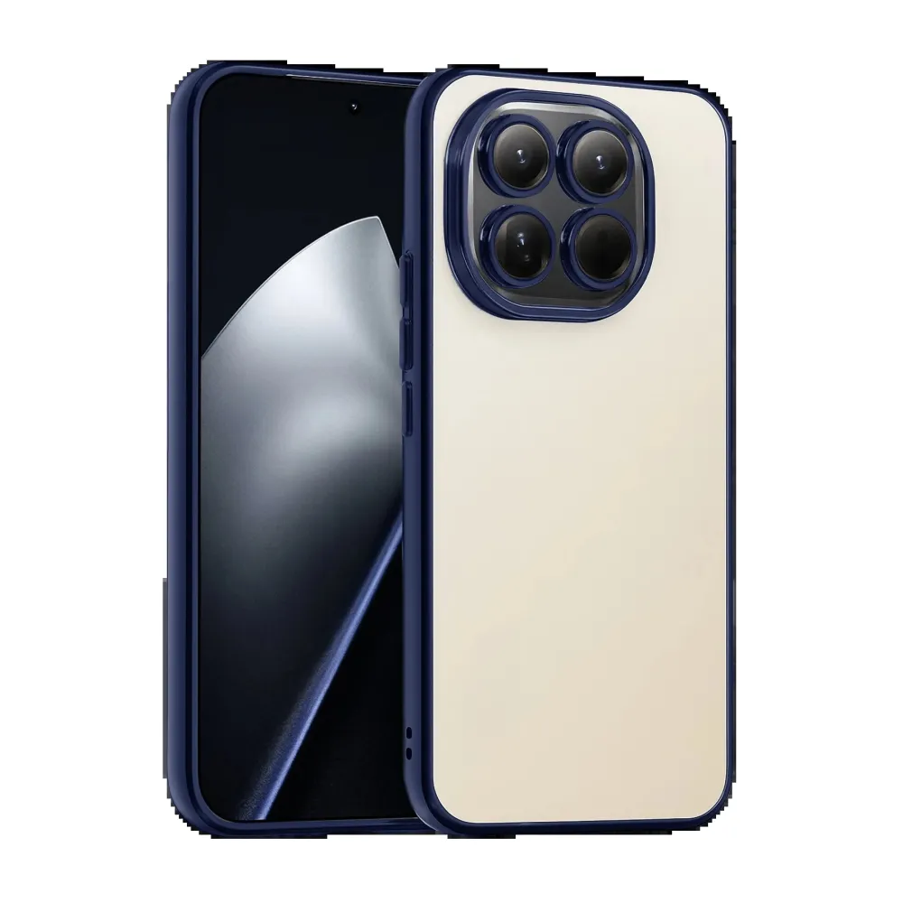 Newface Xiaomi Mi 15 Razer Lensli Silikon - Lacivert