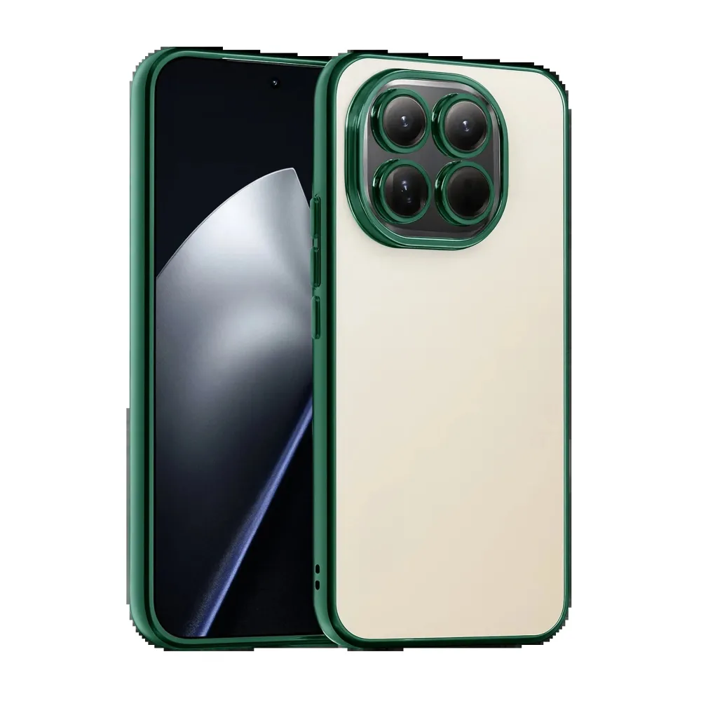 Newface Xiaomi Mi 15 Razer Lensli Silikon - Yeşil