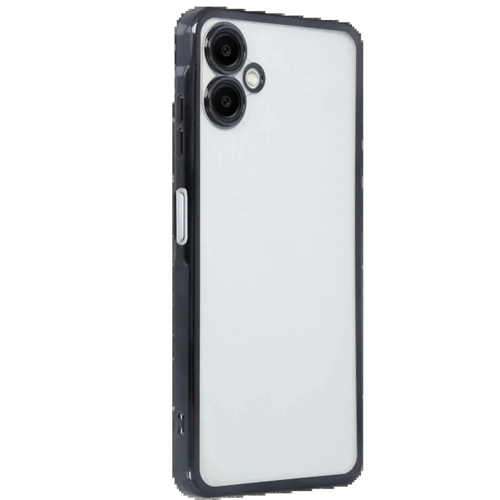 Newface Samsung Galaxy A07 4G Razer Lensli Silikon - Siyah