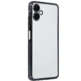 Newface Samsung Galaxy A07 4G Razer Lensli Silikon - Siyah