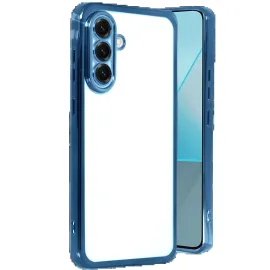 Newface Samsung Galaxy A17 5G Razer Lensli Silikon - Açık Mavi