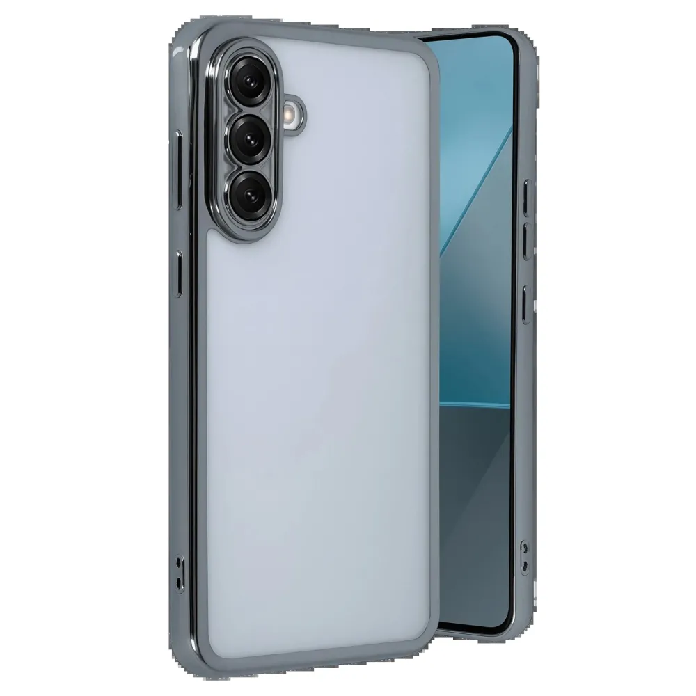 Newface Samsung Galaxy A17 5G Razer Lensli Silikon - Titan Gri