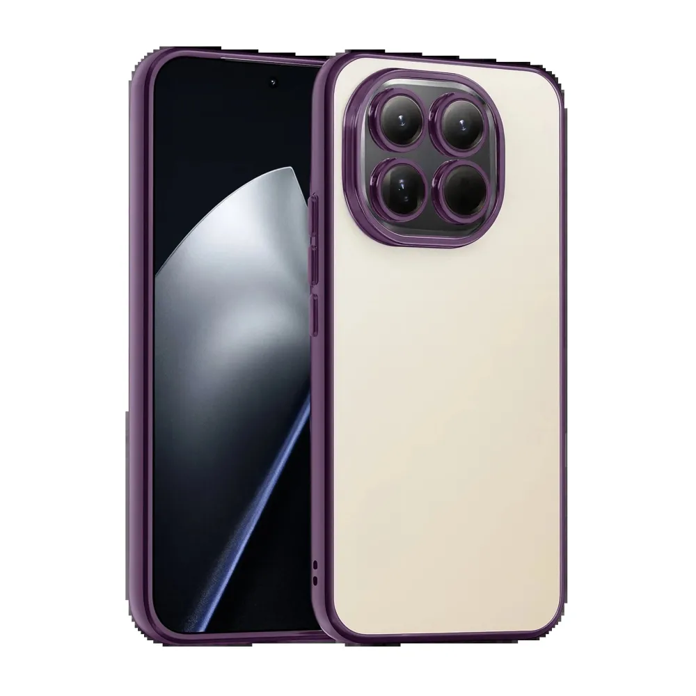 Newface Xiaomi Mi 15T Razer Lensli Silikon - Mor