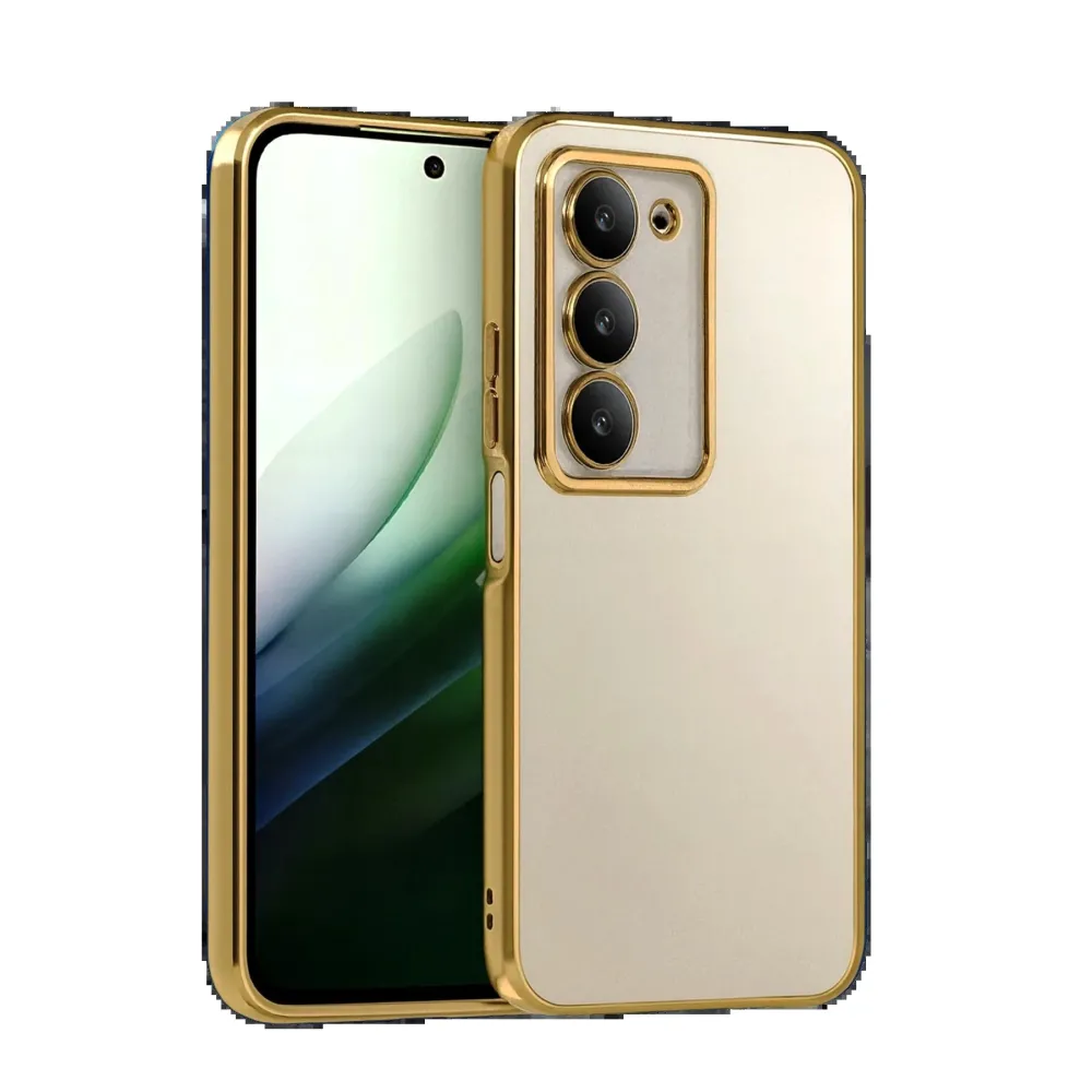 Newface Xiaomi Redmi 15 4G Razer Lensli Silikon - Gold