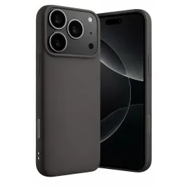 Newface Apple Iphone 17 Pro Max Nano Içi Kadife Silikon - Gri