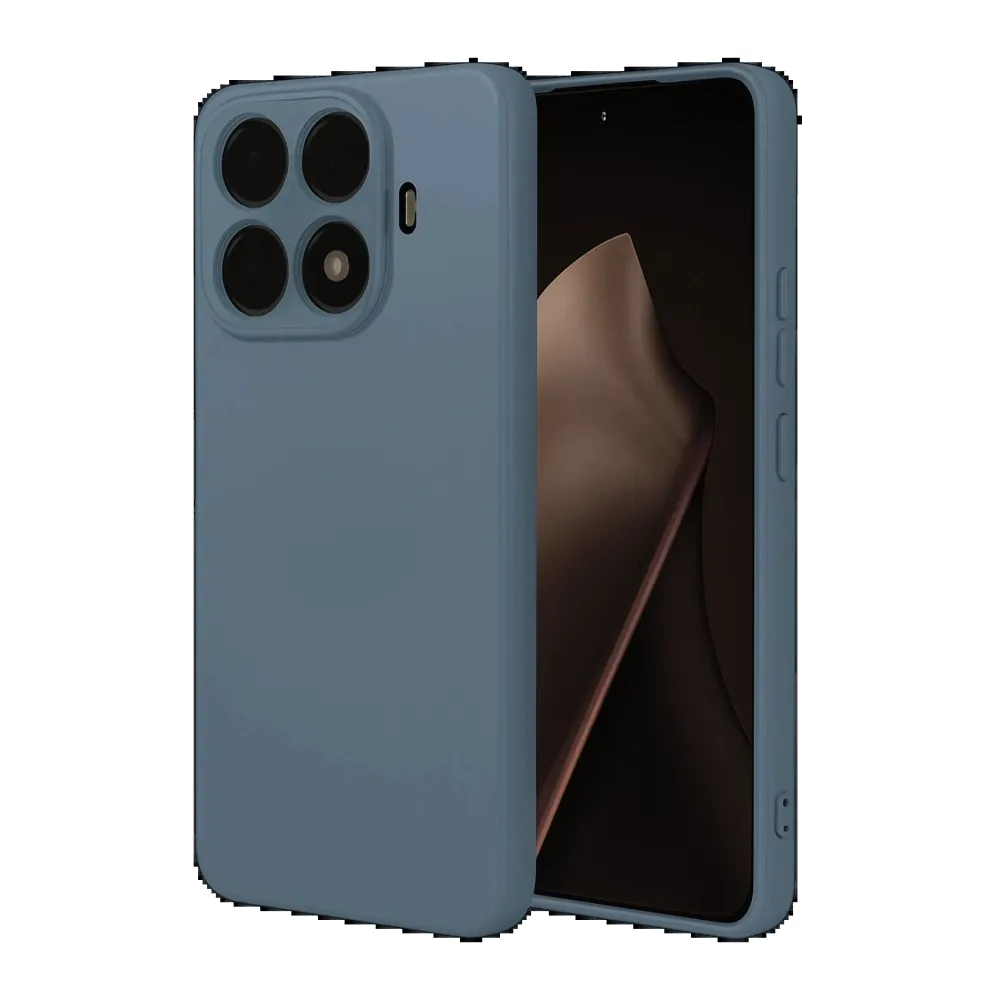 Newface Xiaomi Mi 15T Pro Nano Içi Kadife Silikon - Gri